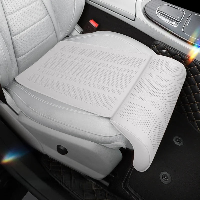 Car integrated telescopic leg support cushion can extend the seat cushion and leg support seat cushion Pana leather seat cushion CM World