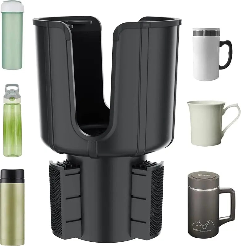GloBosenPur Car Cup Holder - Extender Suitable for car storage box,With adjustable base,Compatible Yeti 20/26/30 Ounce(about 850 CM World