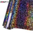 145cmx200cm Universal Car Wrapping Sticker Rainbow Door Stickers for Car Body Films Roof Laser Carbon Fiber Exterior Styling Car Mobile World