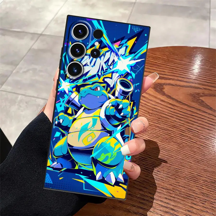 Case for Samsung Galaxy S26 Note 20 Ultra 8 9 10 S23 S20 S25 Ultra S10 S9 S24 Plus S21 FE Funda Phone Cover Hot Comic Pokemon