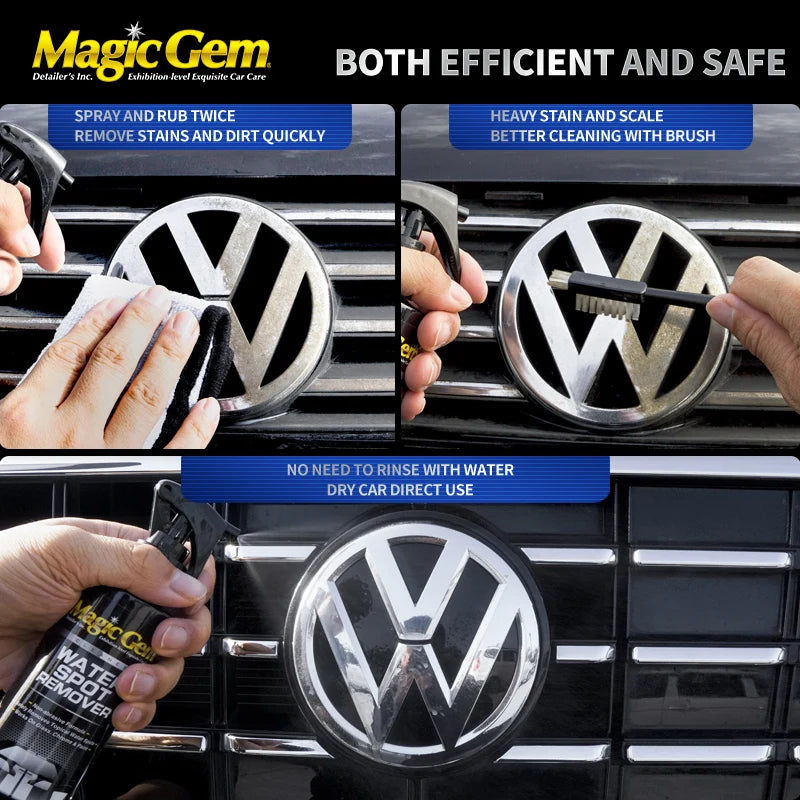 Automotive Water Stain Remover for the Removal of Water Stains and Watermarks on Car Glass and Paintwork, Safe on Paint & Glass