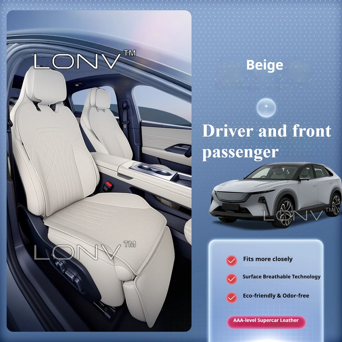 For Mazda CX-6e EZ-60 2026 2025 Car Seat Cover Cushion Full Set  Leather Custom Breathable Seat Protector Interior Accessories