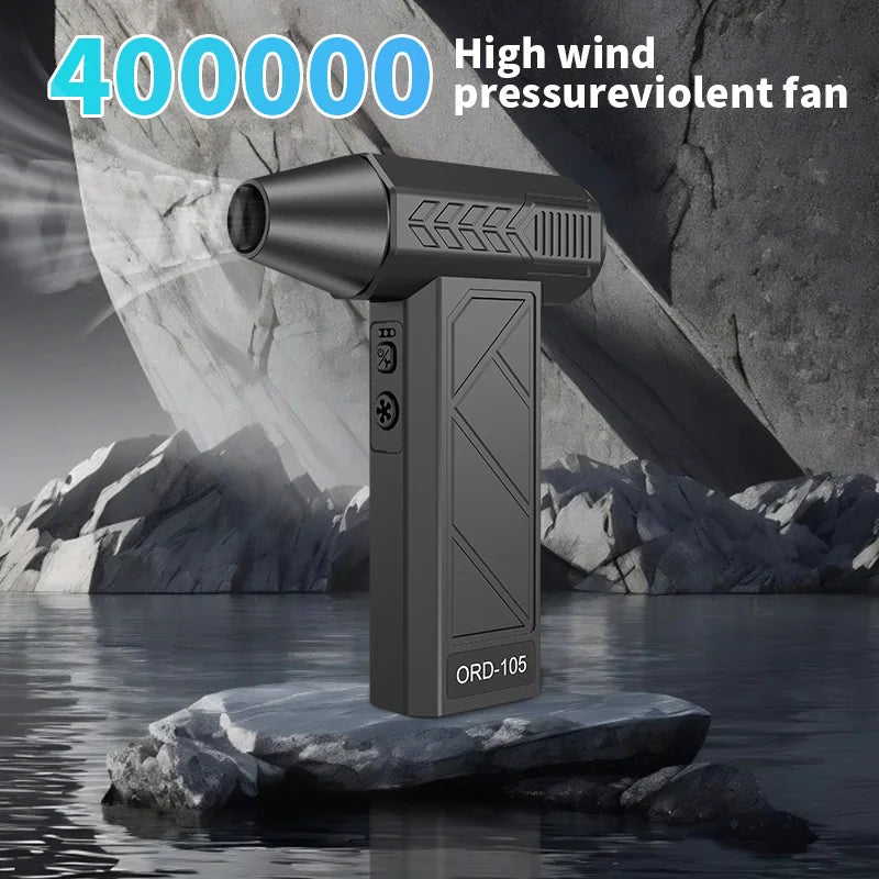 130000 RPM Electric Turbo Fan High-Speed Turbo Violent Fan Powerful Compressed Air Blower for Computer Keyboard Car Duster CM World