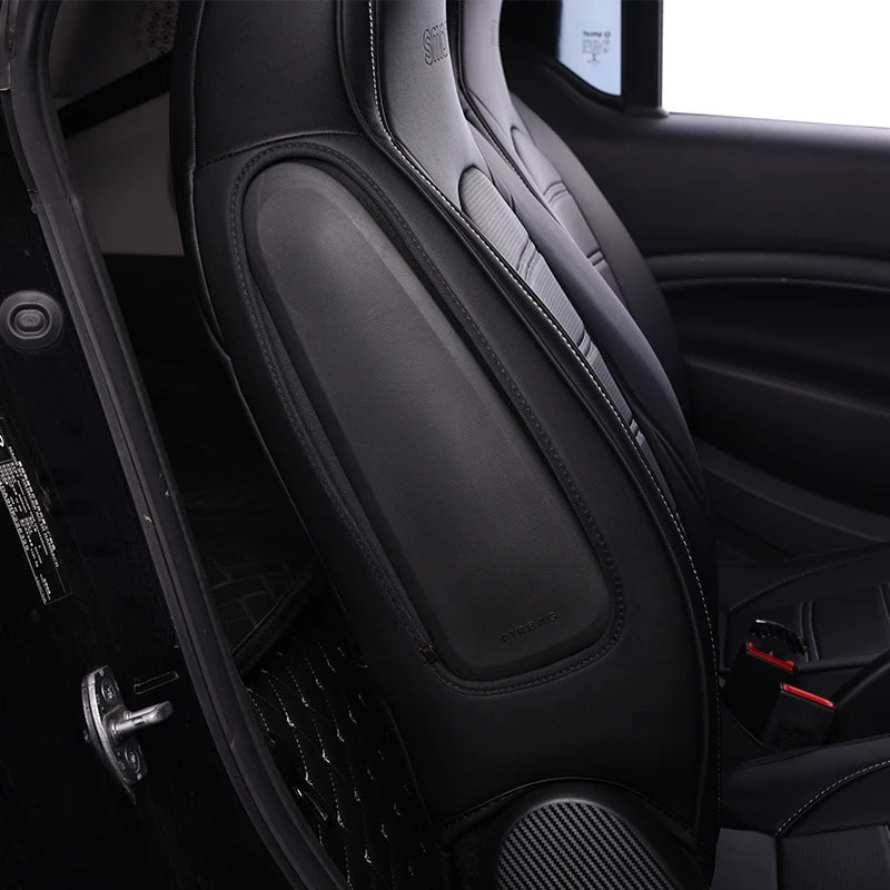 Custom For Smart 453 Fortwo 2015 - 2018 Car Seat Cover Four Seasons Breathable Cushion Decoration Interior Styling Accessories CM World
