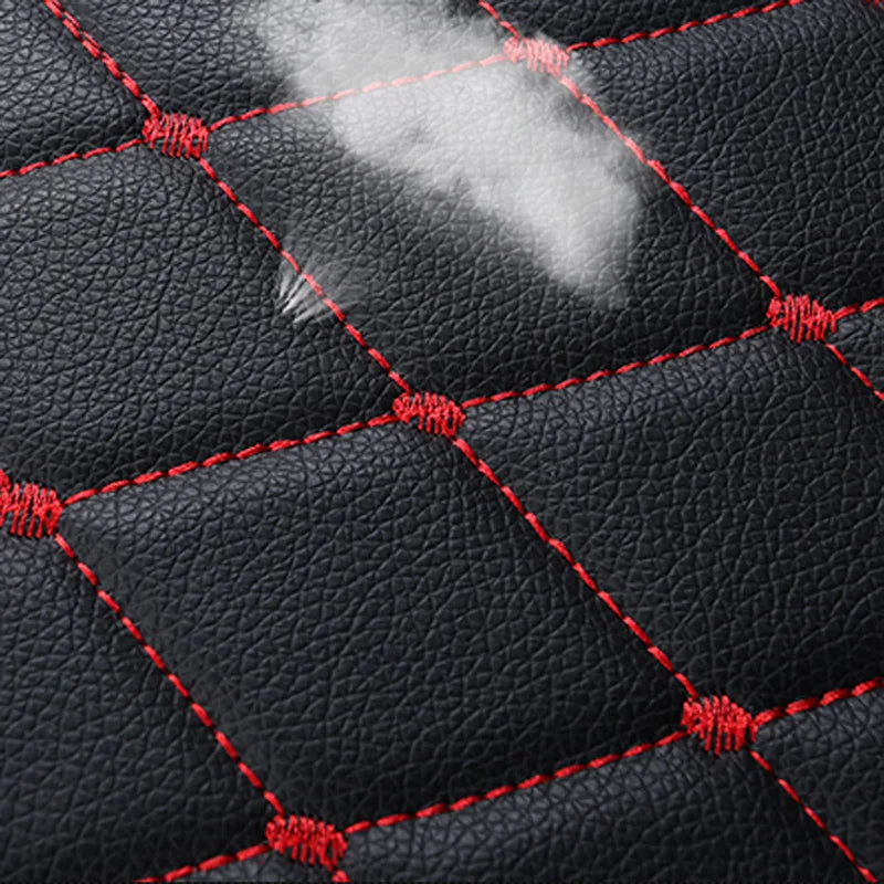 Universal Car Seat Covers PU Leather Seat Cover Auto Interior Accessories Mat Protector Car Leather Support Pad Car Seat Covers CM World