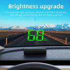 HD Car Head up Display M2 GPS Speedometer KM/H Digital HUD Windshield Projector Universal Auto Electronics Accessory CM World