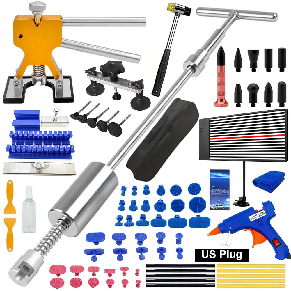 Car Dent Repair Tools Dent Removal kit Paintless Dent Repair Auto Body Dent Suction cup Puller products for Car workshop Vehicle CM World