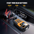 PAIVIROKU Car 5000A Battery Jump Starter with OBD2 Scanner，Code Reader for Check Engine Light, Diagnostic Tool