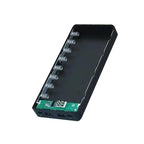 Portable 8 Slot 18650 Battery Power Bank Case DIY Digital Display 5V 21A Fast Charging Box For Outdoor Emergency Use