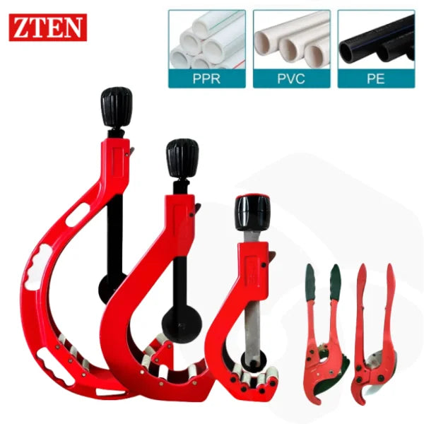 PVC Pipe Cutter Tube Cutter Dual-purpose Alloy Steel Scissor Composite Pipe PPR PE Plastic Hot Melt Pipe Cutting Hand Tools CM World