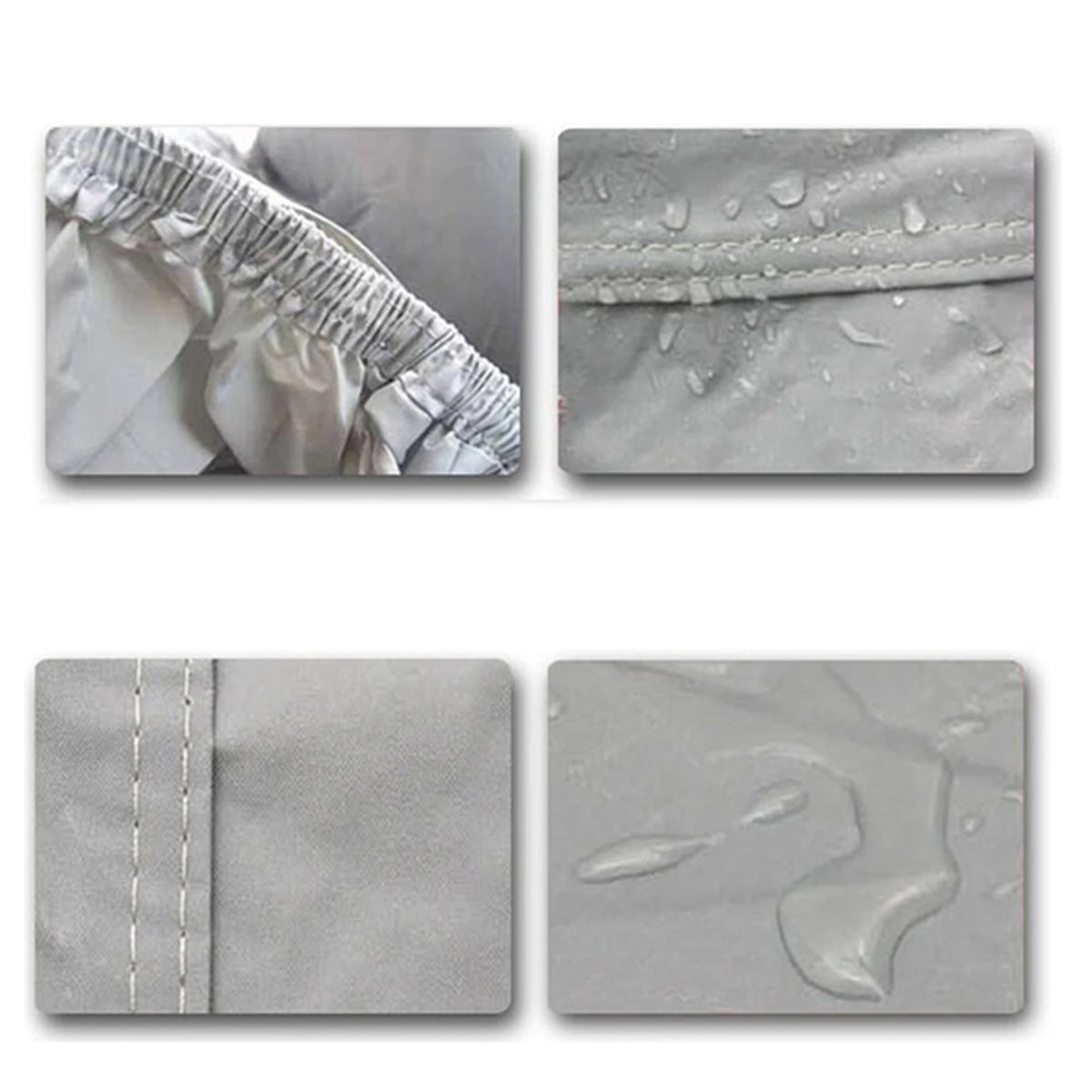 All Weather Waterproof Dustproof Car Cover Outdoor Full Car Cover Sun Rain Protector Universal Fit, For SUV Sedan Trucks Covers