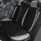 Universal Crystal Rhinestone White Diamond Car Interior Seat Covers Cushion Decoration For Women Ladies Gifts Auto Accessories CM World