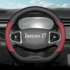 Leather Car Steering Wheel Cover for Jaecoo J7 Phev 2024 2025 2026 Accessories