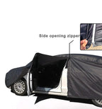 Outdoor Full Vehicle Cover For Renault Captur - Side Zipper Design, Waterproof Dustproof Sun Protection Car Cover Car Mobile World
