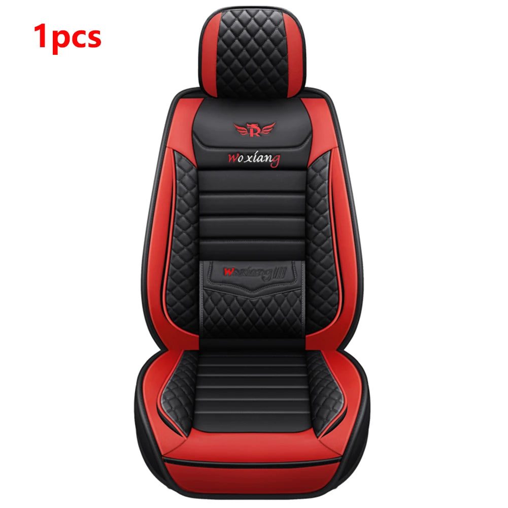 Elegant Universal Faux Leather Car Seat Cover by Tand: Easy-Clean, Comfort Design, Fits Major Models - Enhance Your Car's CM World