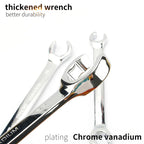 1pc Oil Pipe Flare Nut Wrench Open Ring Double Head Spanner 8-10-12mm High Torque  Mirror Hand Tool Brake Wrench for Car Repair Car Mobile World