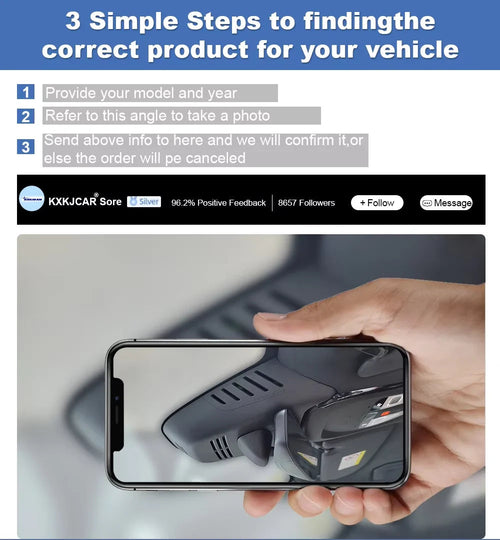 4K UHD WiFi Car DVR Dash Cam For VW Volkswagen Magotan B9 High Trim 2024 2026 Passat Pro 2025 2026 Plug and Play APP Control Car Mobile World
