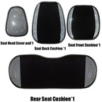 Universal Crystal Rhinestone White Diamond Car Interior Seat Covers Cushion Decoration For Women Ladies Gifts Auto Accessories CM World