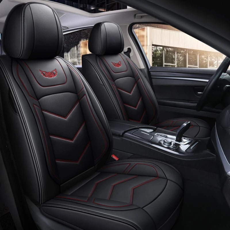 Five-Seater Car Seat Covers Four Seasons Pad Universal Fit for Most Cars Automotive Seat Cushion Protection
