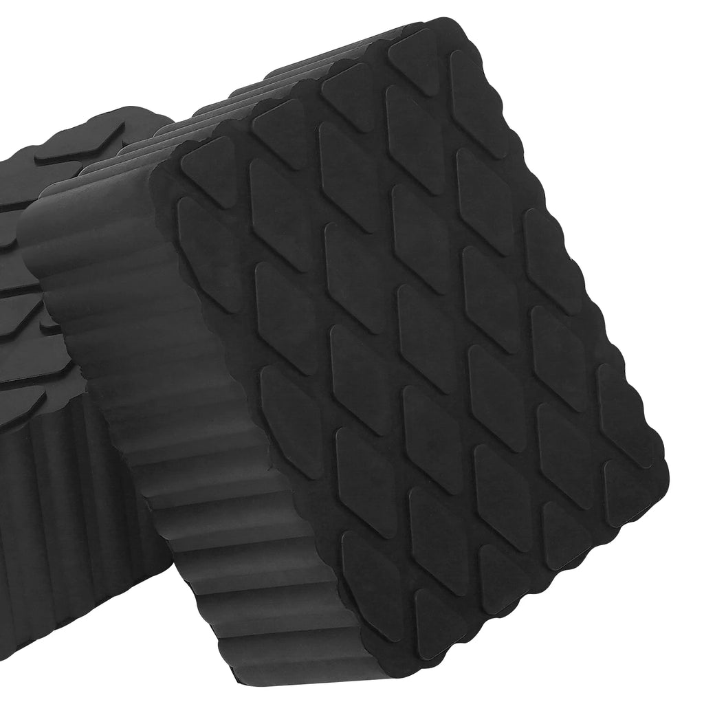 Solid Rubber Auto Lift Pads Lift Block Spacer Pad for Car Lifts Universal Rubber Lift Pad 4pcs CM World