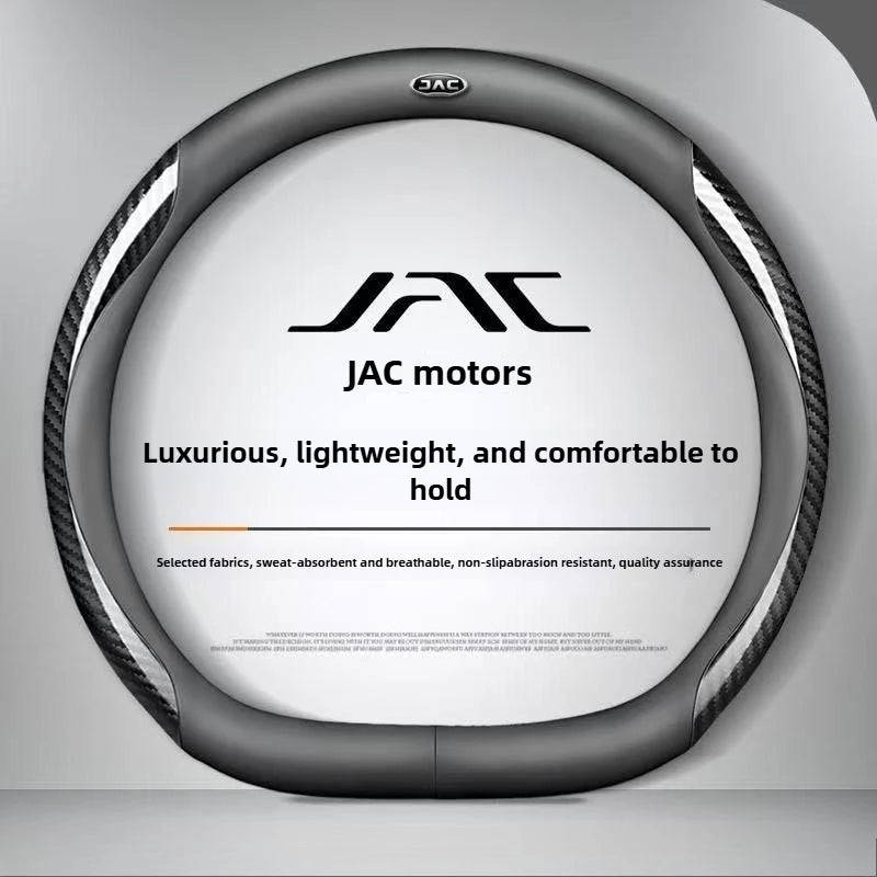 Car Steering Wheel Cover for JAC 2 4 8 J7 J8 JS2 JS8 JS4 JS6 T8 T9 Sunray 2024 2025 Accessories