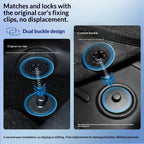 For 14-20 Volkswagen Golf 7 Floor Mats Waterproof Non-slip Eco-friendly TPE Car Floor Mats Back Trunk Mats