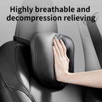 YZ for Tesla Travel Neck Pillow Model Y YL 3 Highland Headrest Lumbar Support Breathable Memory Foam Cushion Juniper Accessory