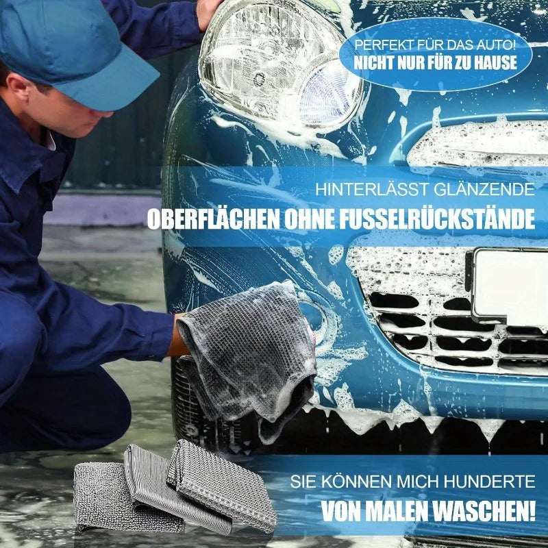 11pcs Car Cleaning Kit That Includes a Tire Brush, Microfiber Cleaning Gloves, Making It an Excellent Choice for Car Cleaning. CM World