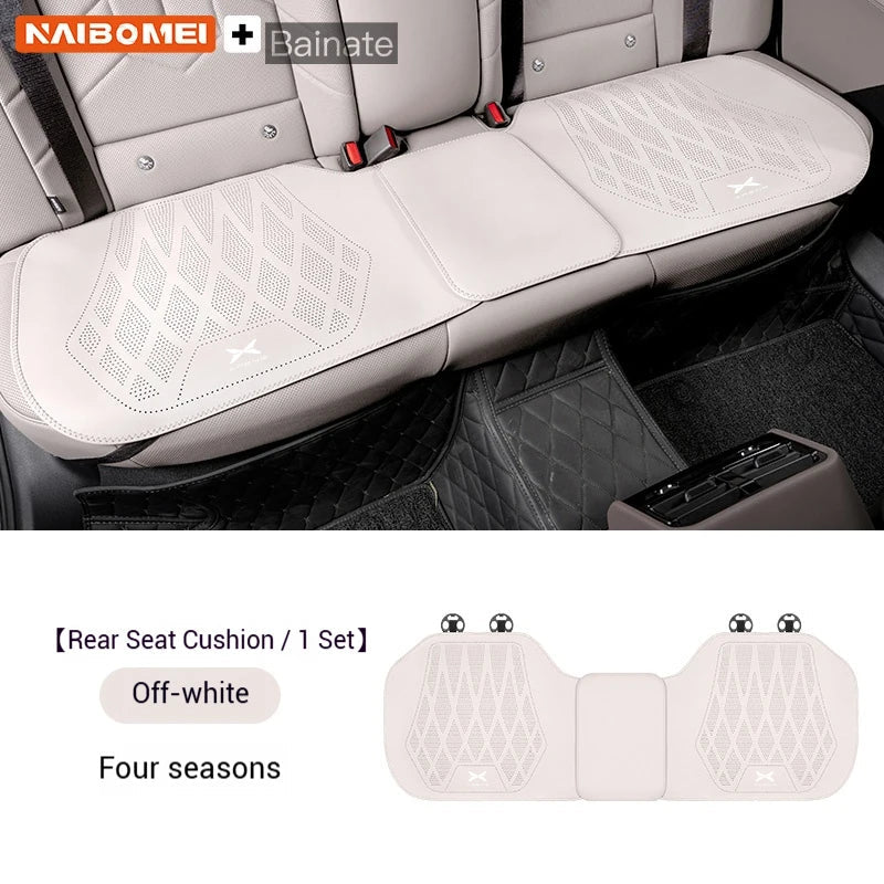 Car Seat Covers, For XPENG G6 P7 G9 MONA M03 G3 P5, Protective Covers Breathable Sweatproof, Four Seasons Leather Seat Cushion Car Mobile World