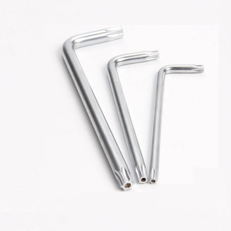 T10 T15 T20 T25 T30 T40 Hex Wrench Double-End 2-Way Torx Screwdriver Spanner Wrench Car Machine Repair Wrench Tools