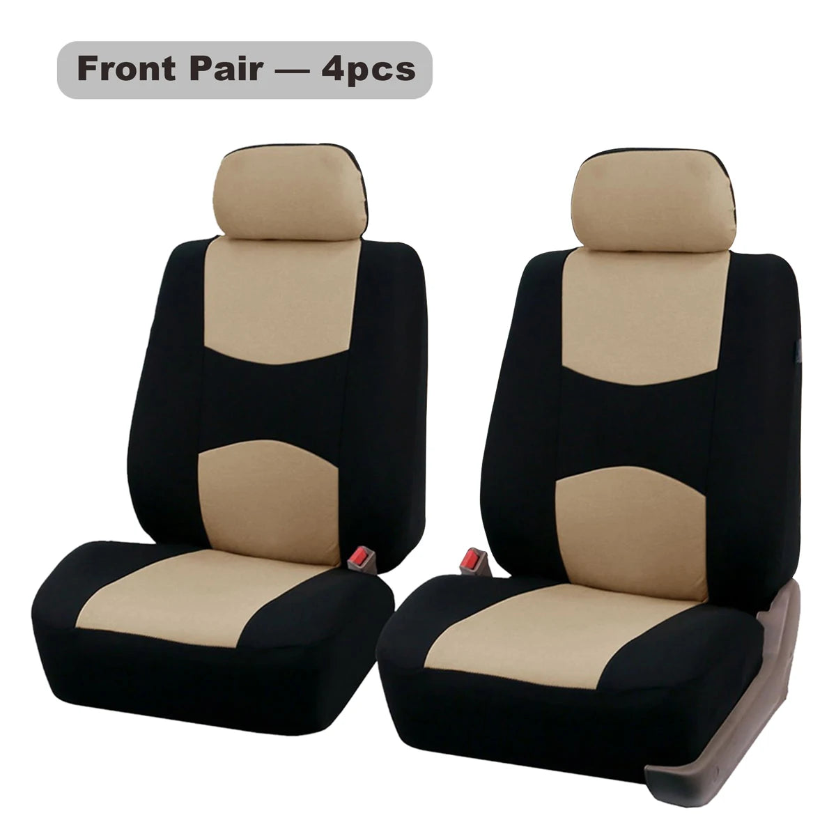 Four Seasons Fashion Universal 9 pcs Car Seat Cover Polyester Fabric Car Seat Cover CM World