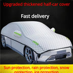 Car Cover Half-cover Universal For All Seasons Snow Shield Antifreeze Sunscreen Snow And Frost Protection Front Sunscreen Heat I CM World