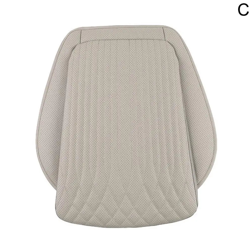 54cm Breathable Car Seat Cushion Luxury Leather Commercial Vehicle Non-slip Support Pad Universal High Rebound Sponge Seat Cover
