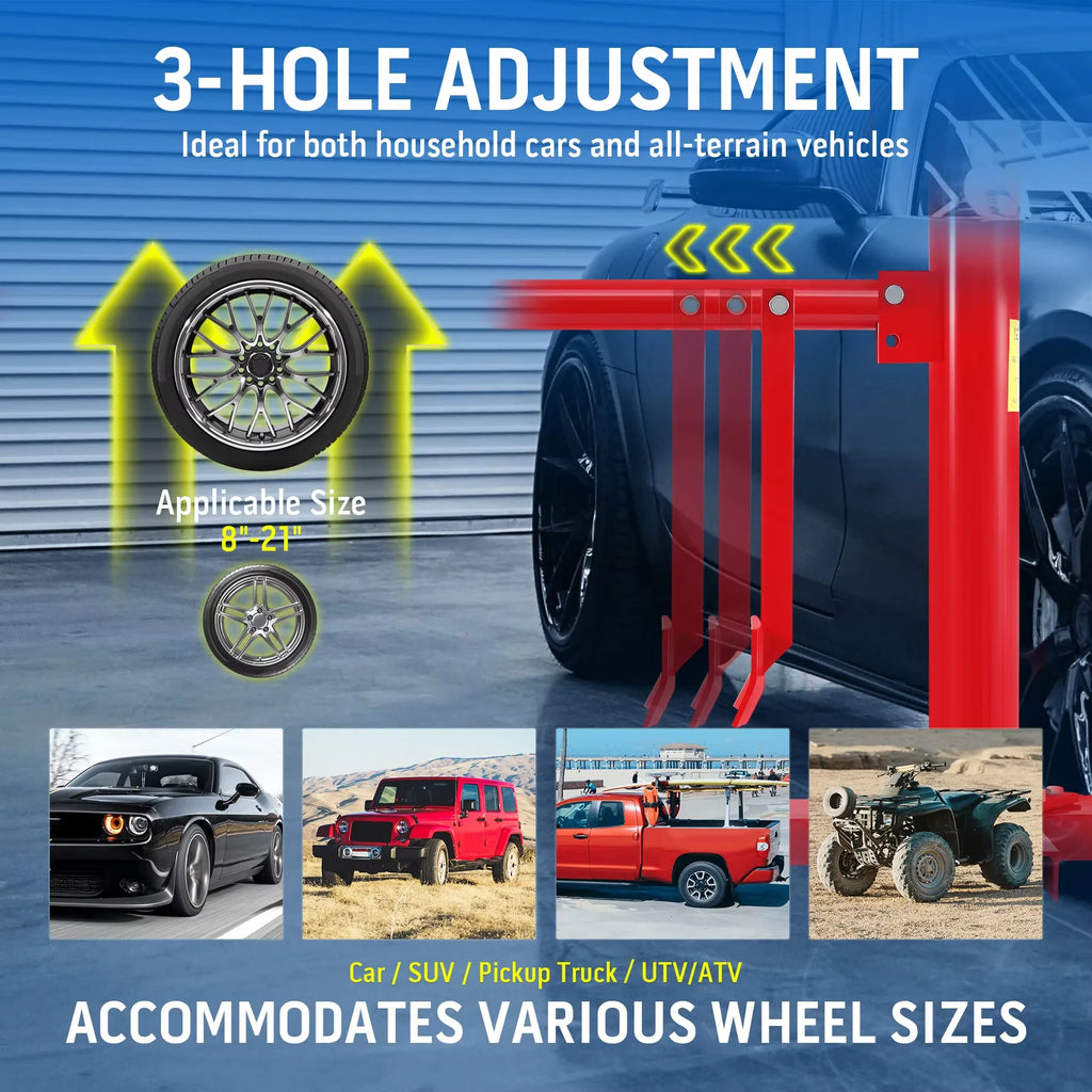Portable Manual Tire Changer Vacuum Tyre Repair Tool For Car Truck Van Camper RV Motorcycle Dismantle Machine CM World