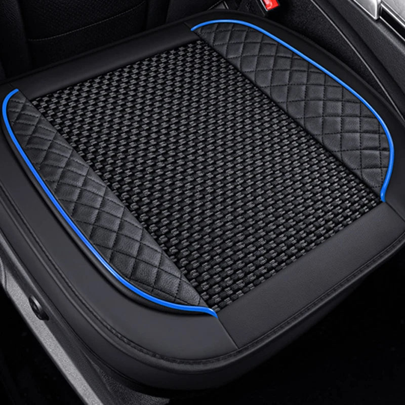 Luxury Car Front Seat Cover Fully Surround Car Seat Cushion Breathable Leather Auto Cushion Interior Four Seasons Universal