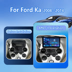 Android 16 Carplay For Ford Ka 2008 - 2014 Auto Radio Stereo Car Multimedia Video Player GPS Navigation QLED Touch Screen 4G DSP CM World