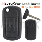 Car Key for Range Rover Land Rover Sport Vouge 2005-2010 Discovery 3 LR3 2 Buttons Flip Folding Remote Car Key Fob Shell Case CM World