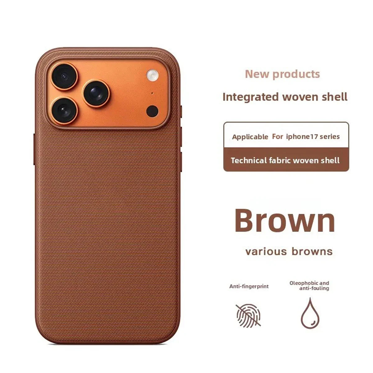 New Original Technology Woven Magnetic Case For iPhone 18 Pro 17 16 15 14 13 Pro Max For Magsafe Wireless Charger Official Cover Car Mobile World