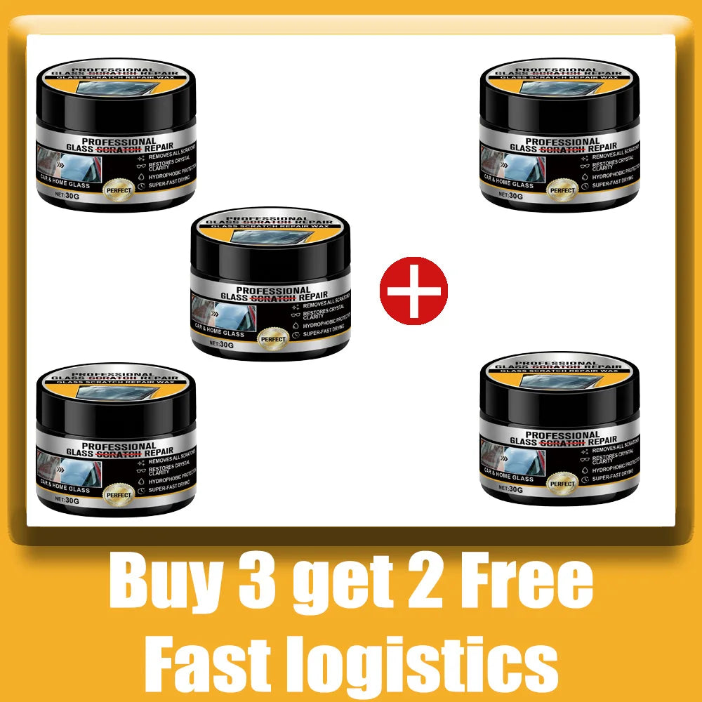 Glass Scratch Repair Paste Can Be Used for Repairing and Polishing Scratches on Car Windshields Glass Doors and Windows 2026 New