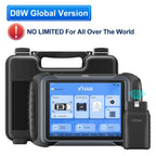 XTOOL D8W WiFi All System Diagnostic Tool With Topology Map 42+ Reset ECU Coding Key Programming CAN FD DoIP FCA Upgraded of D8