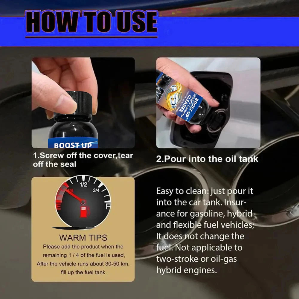 Catalytic Converter Cleaner Engine Boost Up Carbon Removal Reduce Fuels Consumption Engine Accelerators For Diesel Car Universal CM World