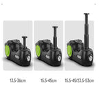 12V Electric Car Jack 5 Ton 4 in 1 Electric Hydraulic Jack 155-530mm Lifting Jack With Impact Wrench Compressor LED Light