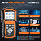 For BENZ FOXWELL NT530 OBD2 Scanner All System Scan Code Reader Active Test ECU Coding OBD OBD2 Car Diagnostic Tool Free Update Car Mobile World