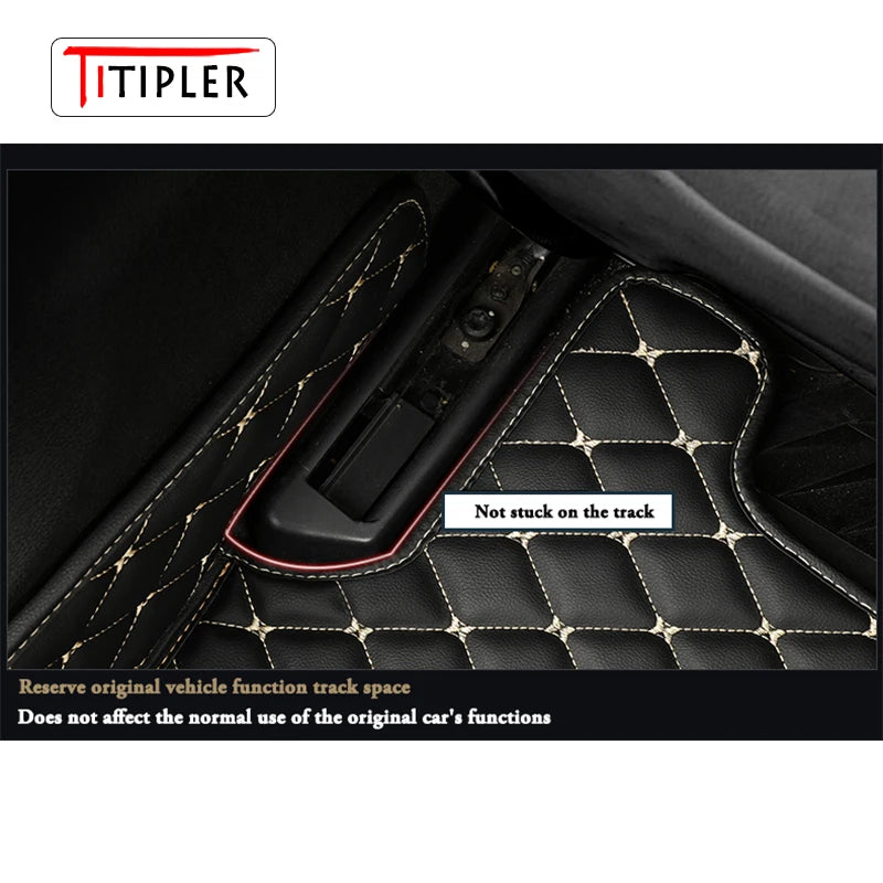TITIPLER Custom Car Floor Mats For Landrover Discovery LR3 LR4 Auto Carpets Foot Coche Accessorie