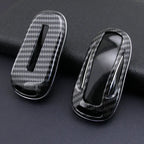 For Tesla Model X S Carbon Fiber Keychain Shell Car Remote Key Case Fob Cover 1PC CM World