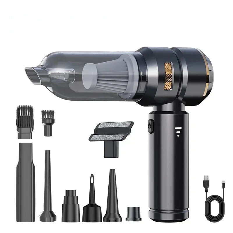 Car Vacuum Cleaner High Power Portable Handheld Wireless Brushless Motor Cleaning Machine Powerful Air Duster for Home Appliance CM World