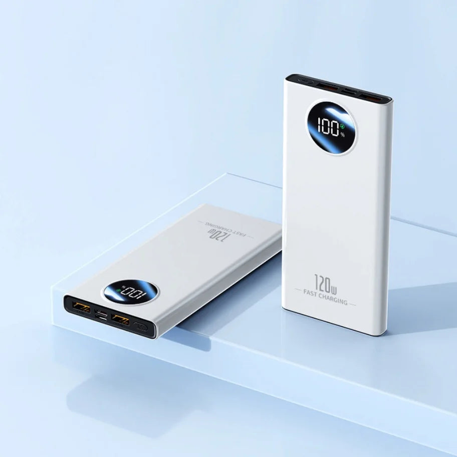 120W 80000mah Power BankSuper Fast Charging  Ultralarge Capacity For Mobile Power External Battery For Iphone Xiaomi Samsung