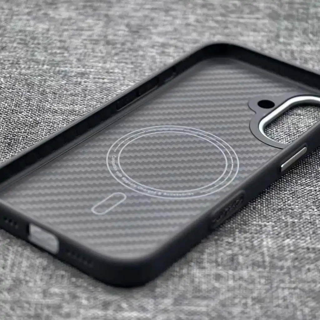 AKATIP For iPhone 17 PRO Max Carbon Fiber TPU Lightweight Magnetic 17, 17 Pro, 17 Air Protective Cover