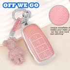 For Chery Omoda 5 C5 Tigo 7 8 Pro Max Tigo 7 8 Plus Arrizo 5 Plus Holder Keychain Key Case Cover Remote Fob Shell Accessories