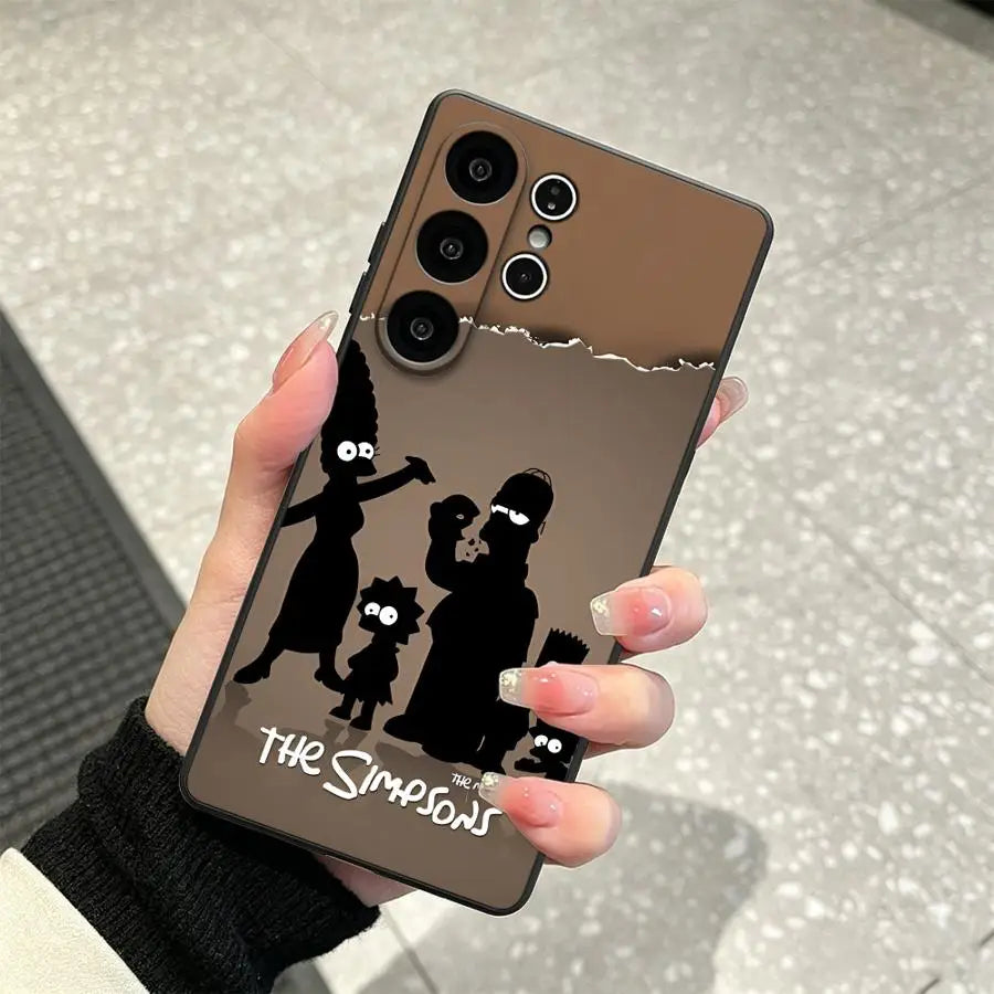 Case for Samsung Galaxy S26 Ultra S26+ S23 S20 S24+ S21 FE S25+ Note 20 8 9 10 S24 S10 S9 S25 Plus Phone Cover Halloween